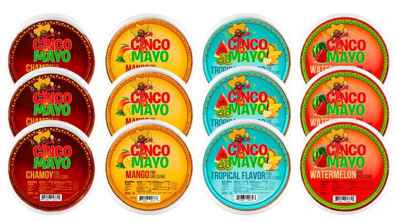 cinco de mayo cocktail rim dressing Cinco de Mayo Watermelon Rim Dressing