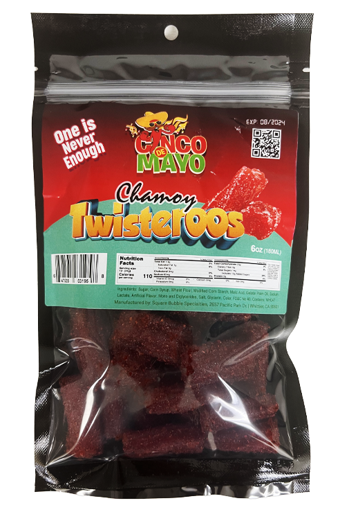 Twisteroos with Chamoy