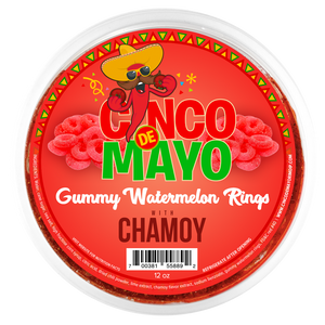 Chamoy Watermelon Rings