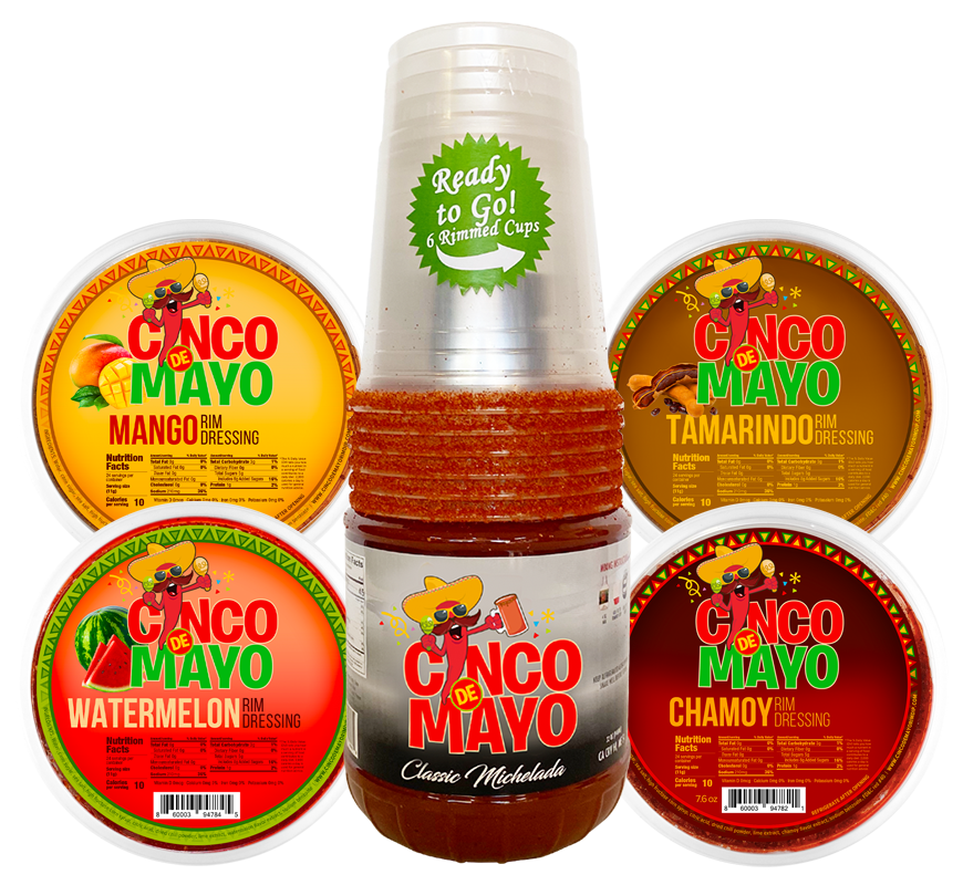 cinco de mayo cocktail rim dressing Cinco de Mayo Watermelon Rim Dressing